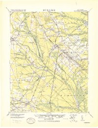preview thumbnail of historical topo map of Hammonton, NJ in 1919