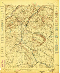 1898 Map of High Bridge, NJ