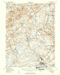 Download a high-resolution, GPS-compatible USGS topo map for Lakehurst, NJ (1954 edition)