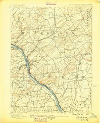 1890 Map of Lambertville