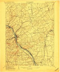1906 Map of Lambertville