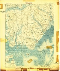 1888 Map of Little Egg Harbor