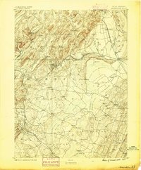 1888 Map of Morristown