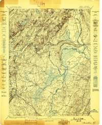 1898 Map of Morristown
