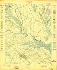 Download a high-resolution, GPS-compatible USGS topo map for Mullica, NJ (1898 edition)