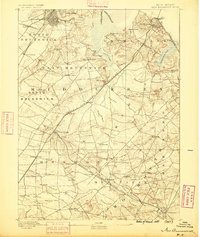 1888 Map of New Brunswick