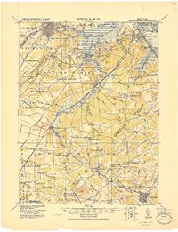 preview thumbnail of historical topo map of New Brunswick, NJ in 1919