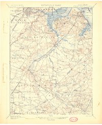 1901 Map of New Brunswick