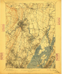 preview thumbnail of historical topo map of Paterson, NJ in 1903