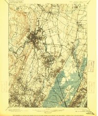 Download a high-resolution, GPS-compatible USGS topo map for Paterson, NJ (1915 edition)