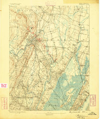 1888 Map of Paterson