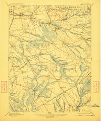 1898 Map of Pemberton, 1912 Print