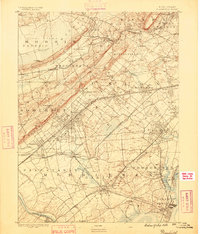1888 Map of Plainfield