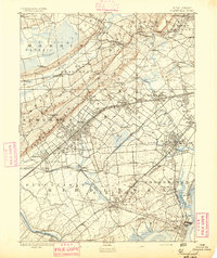 1893 Map of Plainfield