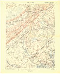 preview thumbnail of historical topo map of Plainfield, NJ in 1905