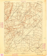 1888 Map of Princeton