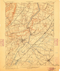 1906 Map of Princeton