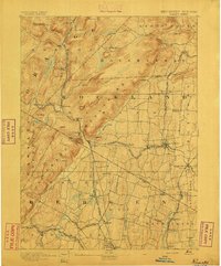1893 Map of Ramapo
