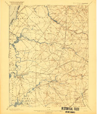 1898 Map of Salem, 1921 Print