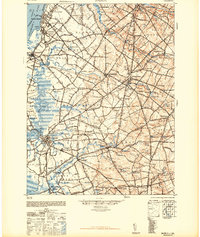 preview thumbnail of historical topo map of Salem, NJ in 1948