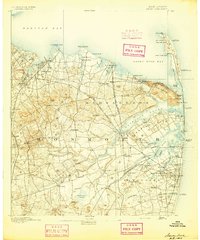 1893 Map of Sandy Hook