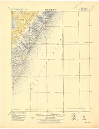 1919 Map of Sea Isle, 1921 Print