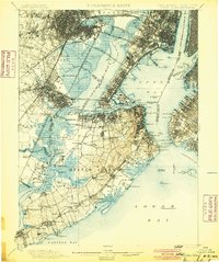 1900 Map of Staten Island