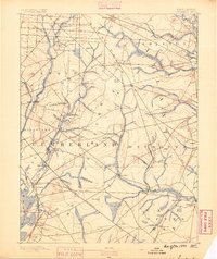 1890 Map of Tuckahoe