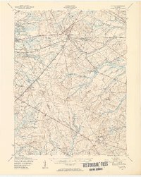 Download a high-resolution, GPS-compatible USGS topo map for Whiting, NJ (1954 edition)