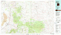 Download a high-resolution, GPS-compatible USGS topo map for Carrizozo, NM (1981 edition)