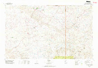 preview thumbnail of historical topo map of McKinley County, NM in 1977