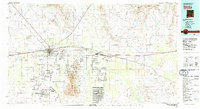 preview thumbnail of historical topo map of Deming, NM in 1982