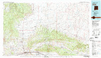 preview thumbnail of historical topo map of Gallup, NM in 1981