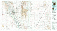 preview thumbnail of historical topo map of Las Cruces, NM in 1982