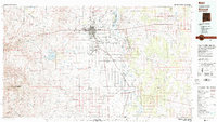 preview thumbnail of historical topo map of Roswell, NM in 1979