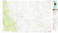 Download a high-resolution, GPS-compatible USGS topo map for Toadlena, NM (1981 edition)