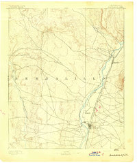 1893 Map of Albuquerque