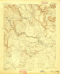 1894 Map of Bernal