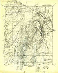 Download a high-resolution, GPS-compatible USGS topo map for Cerro Verde, NM (1917 edition)