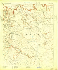 Download a high-resolution, GPS-compatible USGS topo map for Corazon, NM (1932 edition)