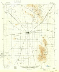 1915 Map of Deming, NM, 1948 Print