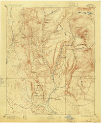 1892 Map of Rio Arriba County, NM, 1925 Print
