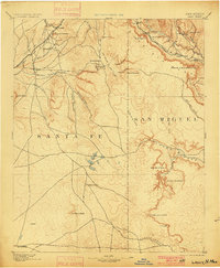 Download a high-resolution, GPS-compatible USGS topo map for Lamy, NM (1900 edition)