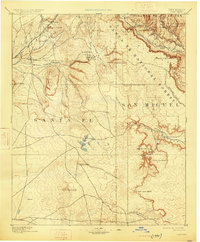 Download a high-resolution, GPS-compatible USGS topo map for Lamy, NM (1925 edition)