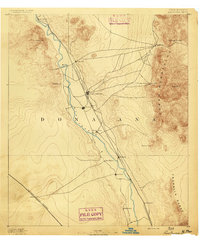 1891 Map of Las Cruces