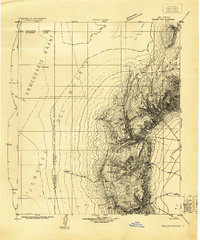 1916 Map of Salinas Peak