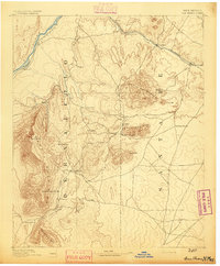 1892 Map of San Pedro
