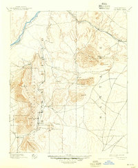 1892 Map of San Pedro, 1944 Print