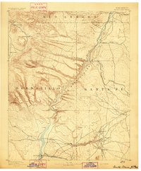 1892 Map of Santa Clara