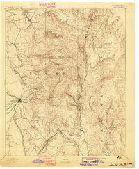 1894 Map of Santa Fe